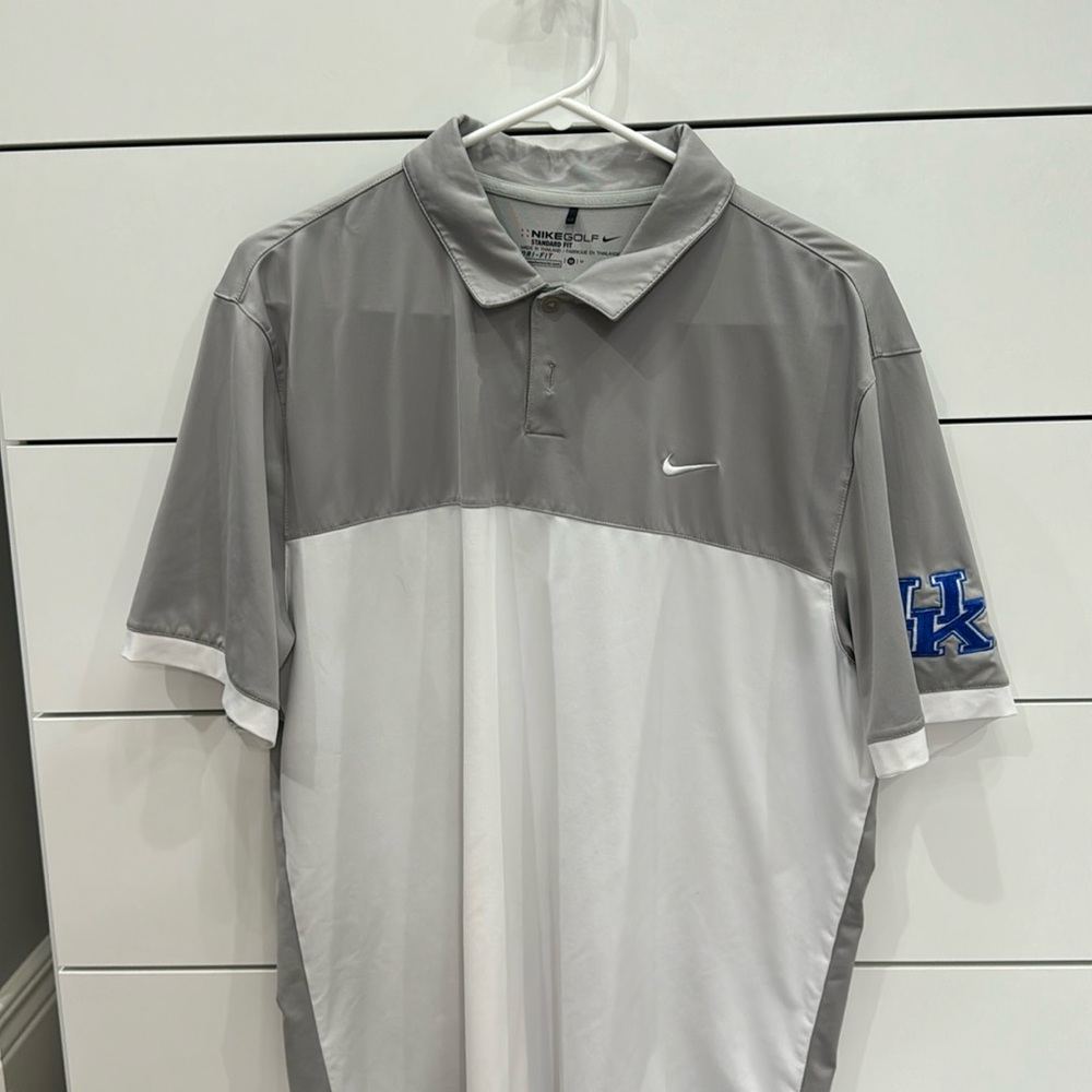 Nike Golf Polo - University of Kentucky on Sleeve